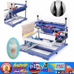 110V Curved Screen Printing Machine 170mm Dia Cylindrical Conical Press Printer
