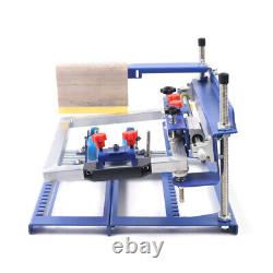 110V Curved Screen Printing Machine 170mm Dia Cylindrical Conical Press Printer
