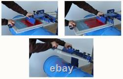 11.8-31.5 Diameter Curved Screen Printing Machine for Cylindrical/Conical