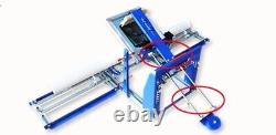 180mm Dia Curved Screen Printing Machine for Tube/Bar Manual Push-pull Structure