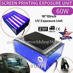 18x12UV Exposure Unit Screen Printing Machine Silk Screen Led Tube Plate Maker