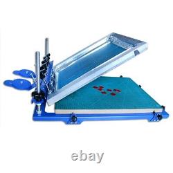 18x24'' 1 Color Desktop 3Way Micro-registration Screen Printing Machine DIY Tool