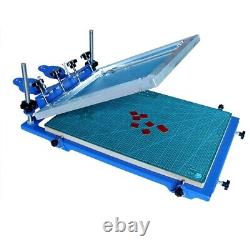 18x24'' 1 Color Desktop 3Way Micro-registration Screen Printing Machine DIY Tool