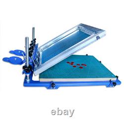 1Color 3D Screen Printing Machine Micro-Registration Silk Screen Printing Press