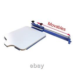 1Color Screen Printing Machine Movable Screen Frame Clamp Tabletop Press Printer