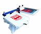 1 Color 1station Screen Printing Machine Parallel Translation Wide Screen Holder
