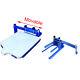 1 Color 1 Station Screen Printing Machine 2 Direction Parallel Movement New