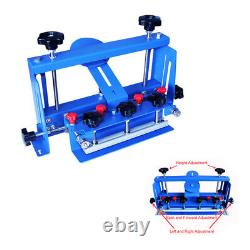 1 Color Desktop Screen Printing Machine Precision Clamp Press Printing Head