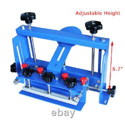 1 Color Desktop Screen Printing Machine Precision Clamp Press Printing Head