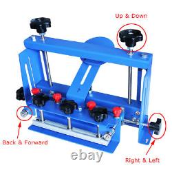 1 Color Desktop Screen Printing Machine Precision Clamp Press Printing Head