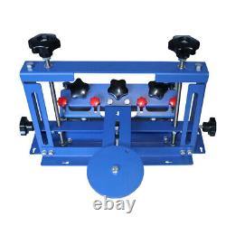 1 Color Desktop Screen Printing Machine Precision Clamp Press Printing Head