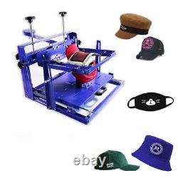 1 Color Hat printer Screen Printing Machine Baseball Cap Arc-shaped Press Tool
