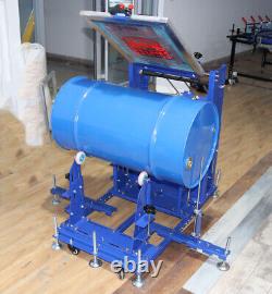1 Color Manyal Cylinder Press Printer Floor Type Bucket Screen Printing Machine