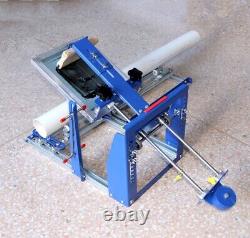 1 Color Screen Printing Cylinder Press Machine Tube Bottle Printer with 18 Rack