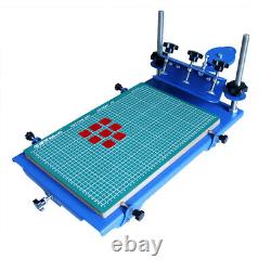 1 Color Screen Printing Machine Micro-registration Press Printer 12x18 Plate
