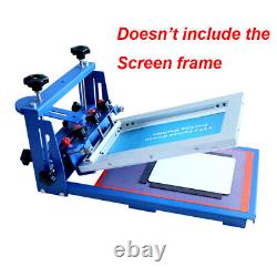1 Color Screen Printing Machine Micro-registration Press Printer with Scaleplate