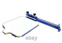 1 Color Screen Printing Machine Movable Screen Frame Clamp Holder Shirt Pallet