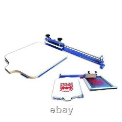 1 Color Screen Printing Machine Movable Screen Frame Clamp Holder Shirt Pallet