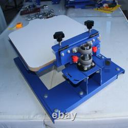 1 Color Screen Printing Machine Press Printer Rotary Holder