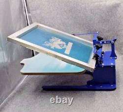 1 Color Screen Printing Machine Shirt Press Equipment Silk Screen Printer Title