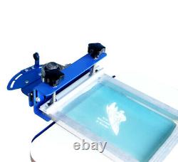 1 Color Screen Printing Machine Shirt Press Printer with Rotary Screen Holder