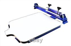 1 Color Screen Printing Machine Two Way Parallel Movement T-shirt Screen Printer