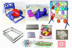 1 Color Screen Printing Machine for Ballon Silk Screening Printer Equipment