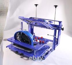 1 Color Screen Printing Machine for Hat /Helmet / Busketball Cambered Surface