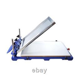 1 Color Screen Printing Machine with 20x 24 Squqre Pallet Adjustable Board