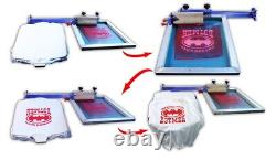 1 Color Silk Screen Printing Machine T-Shirt Press DIY Press withSliding Equipment