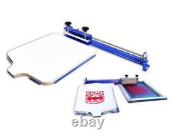 1 Color Silk Screen Printing Machine T-Shirt Press DIY Press withSliding Equipment