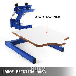 1 Couleur 1 Plateaux Presse Machine Table Réglages Silkscreen de Sérigraphie
