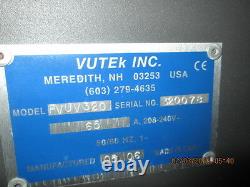 2006 Vutek Press Vu Uv 320/400 Fc+ Large Format Flatbed Screen Printer