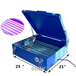 21 x 25 LED UV Exposure Unit Screen Printing Machine Press for Shirt 110V