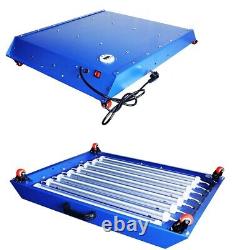 24''28'' Movable Screen Printing LED UV Exposure Unit with Timer 365nm 110V