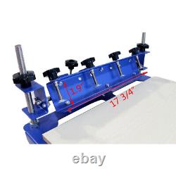 30 x 24 Large Pallet 1 Color Micro-registration Screen Printing Machine Press