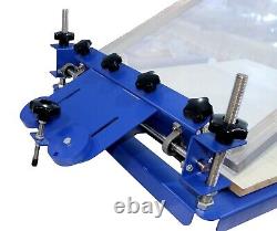 30x24 Extra Large Screen Printing Machine Micro-adjust 1 Color Press Printer