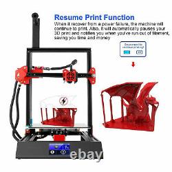 3D Printers Touch Screen 260x260x270mm Desktop Printer Machine Resume printing