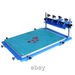 3D Screen Printing Machine Micro-Adjust Silk Screen Printing Press 18x24 Inch