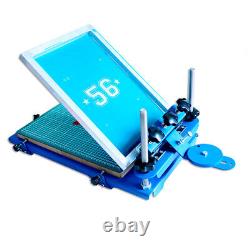 3D Single Color Screen Printing Machine Micro-Registration Printer 17.5x11.5Inch