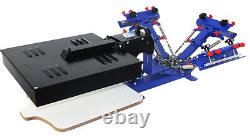 3 Color Silk Screen Printing Kit Machine with Flash Dryer DIY Material Tools New