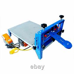 3 Directions Micro-adjustable Vacuum Screen Printer 20 x 24 Blue