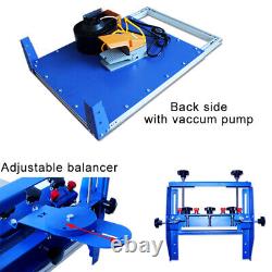 3 Directions Micro-adjustable Vacuum Screen Printing Press Printer with Pallet
