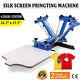 4 Color 1 Station Silk Screen Printing Machine T-shirt Diy Kit Press Equipment