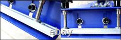 4 Color 2 Station Screen Printing Machine Press with Fixed Board 360° Rotation