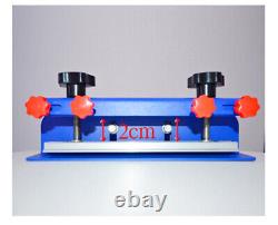 4 Color 2 Station Screen Printing Machine Screen Press Printer T-shirt DIY Tools