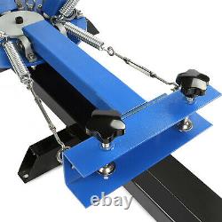 4 Color 2 Station Silk Screen Printing Machine Press Printer DIY Shirt Equipment