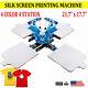 4 Color 4 Station Silk Screen Printing Machine Diy T-shirt Printer Equipment
