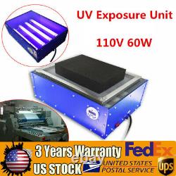 60W Screen Printing Exposure Unit 18x12 Silk Screen Printing Machine UV Light