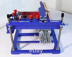 6.7''/170mm Diameter Curved Screen Printing Machine Silk Press Kit Set New USA